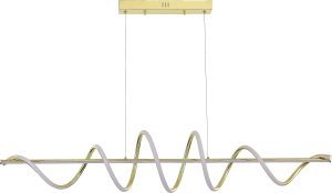 MS902-GD ESERO LAMPA WISZĄCA ZŁOTA/GOLD