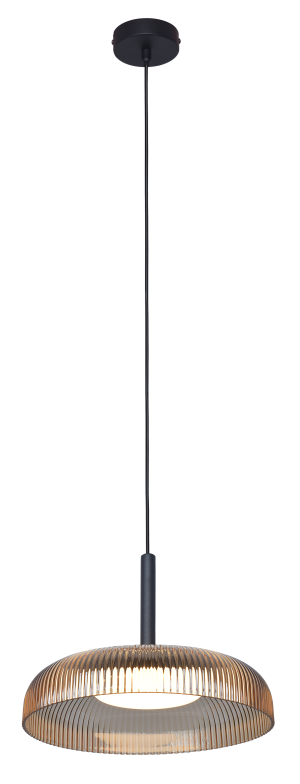 P230757601 SOLVIA LAMPA WISZĄCA CZARNA/BLACK