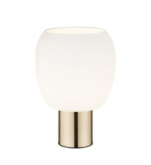 T0076-01Q-L1AA CALVO LAMPA STOŁOWA ZŁOTA/GOLD