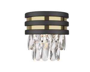 W0525-01A-P7D7 NAICA KINKIET ZŁOTY&CZARNY/GOLD&BLACK