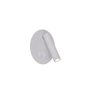 W4107-WH CIRCA KINKIET BIAŁY/WHITE