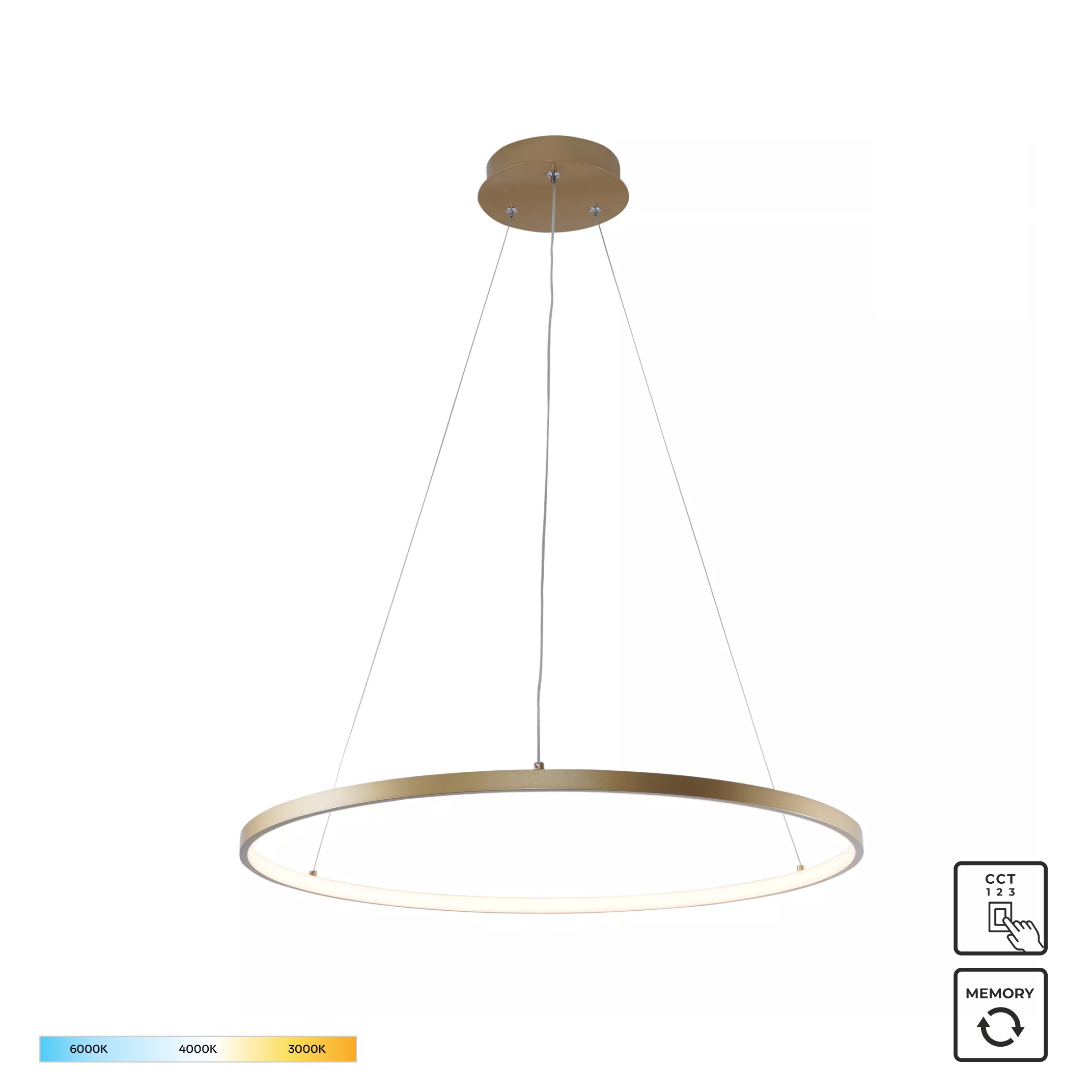 2023201-GD60 BRENO LAMPA WISZĄCA ZŁOTA/GOLD