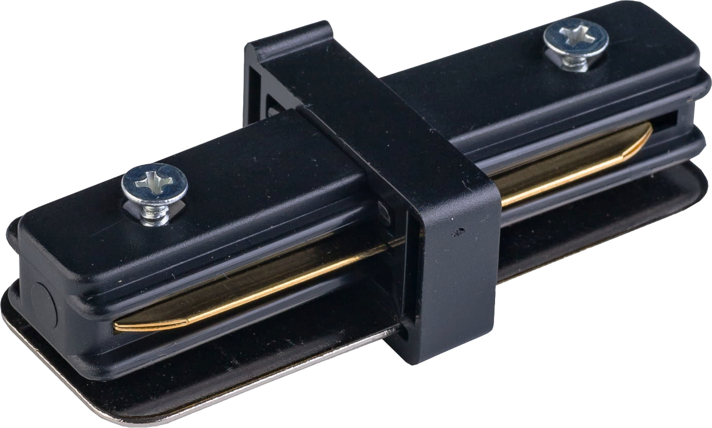 2050 ŁĄCZNIK PROSTY CZARNY