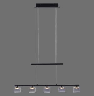 2209-18 HYDRA LAMPA WISZĄCA CZARNY