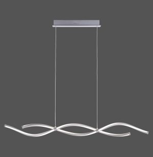 2339-55 Q-MALINA LAMPA WISZĄCA STALOWY