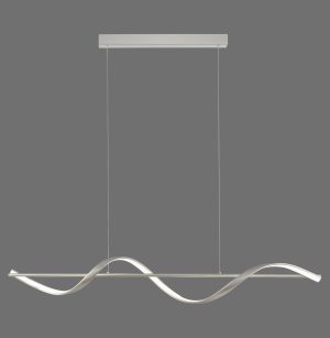 2385-55 Q-SWING LAMPA WISZĄCA SREBRNY