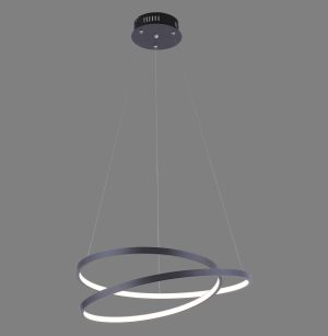 2472-18 ROMAN LAMPA WISZĄCA CZARNY