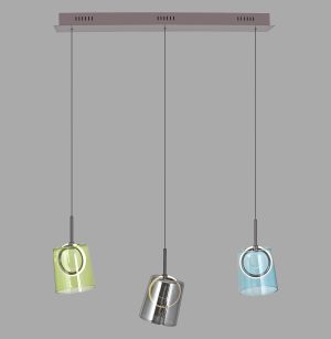 2542-70 ZULA LAMPA WISZĄCA MULTIKOLOR