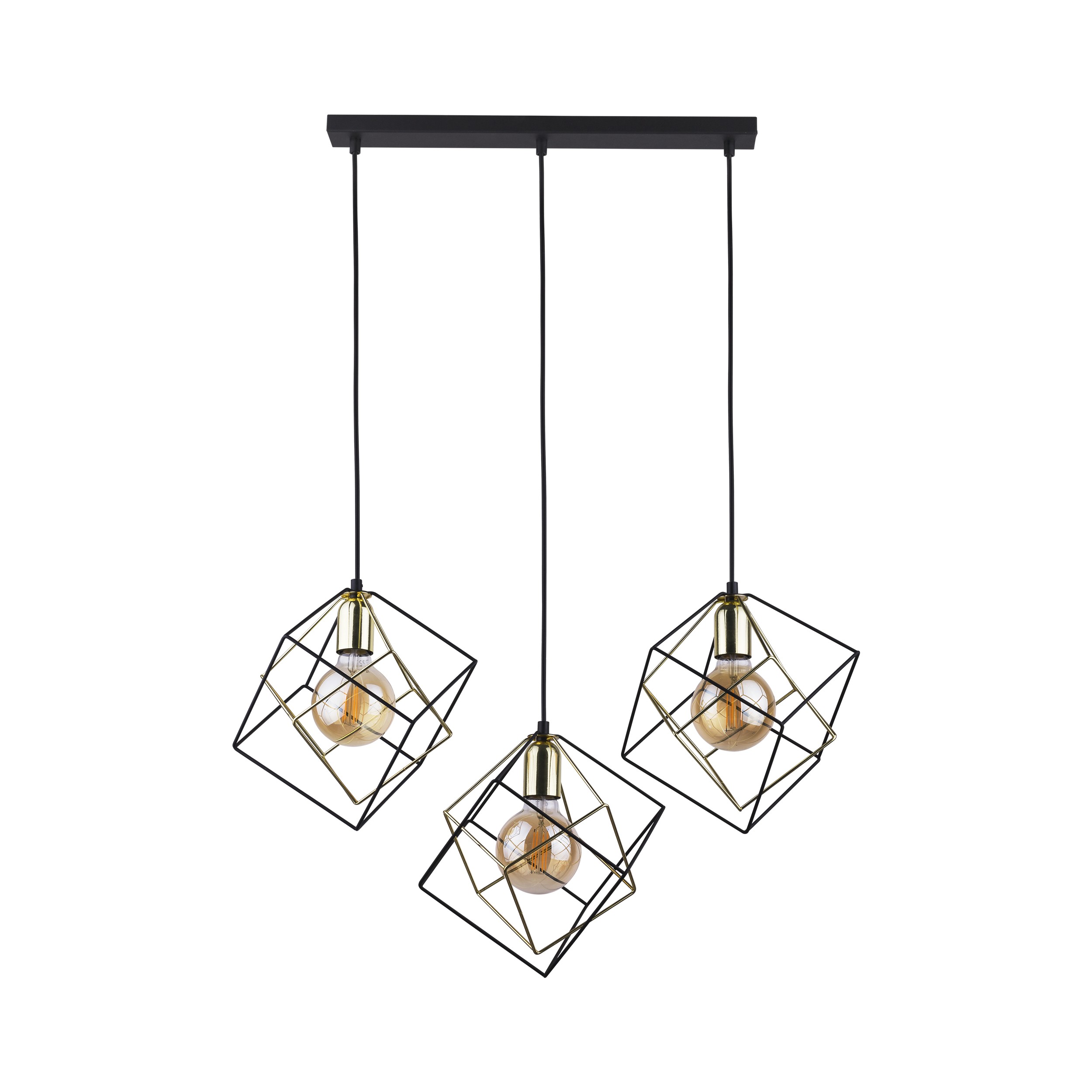 ALAMBRE LAMPA WISZĄCA 3 PŁ LISTWA  CZ/ZŁ