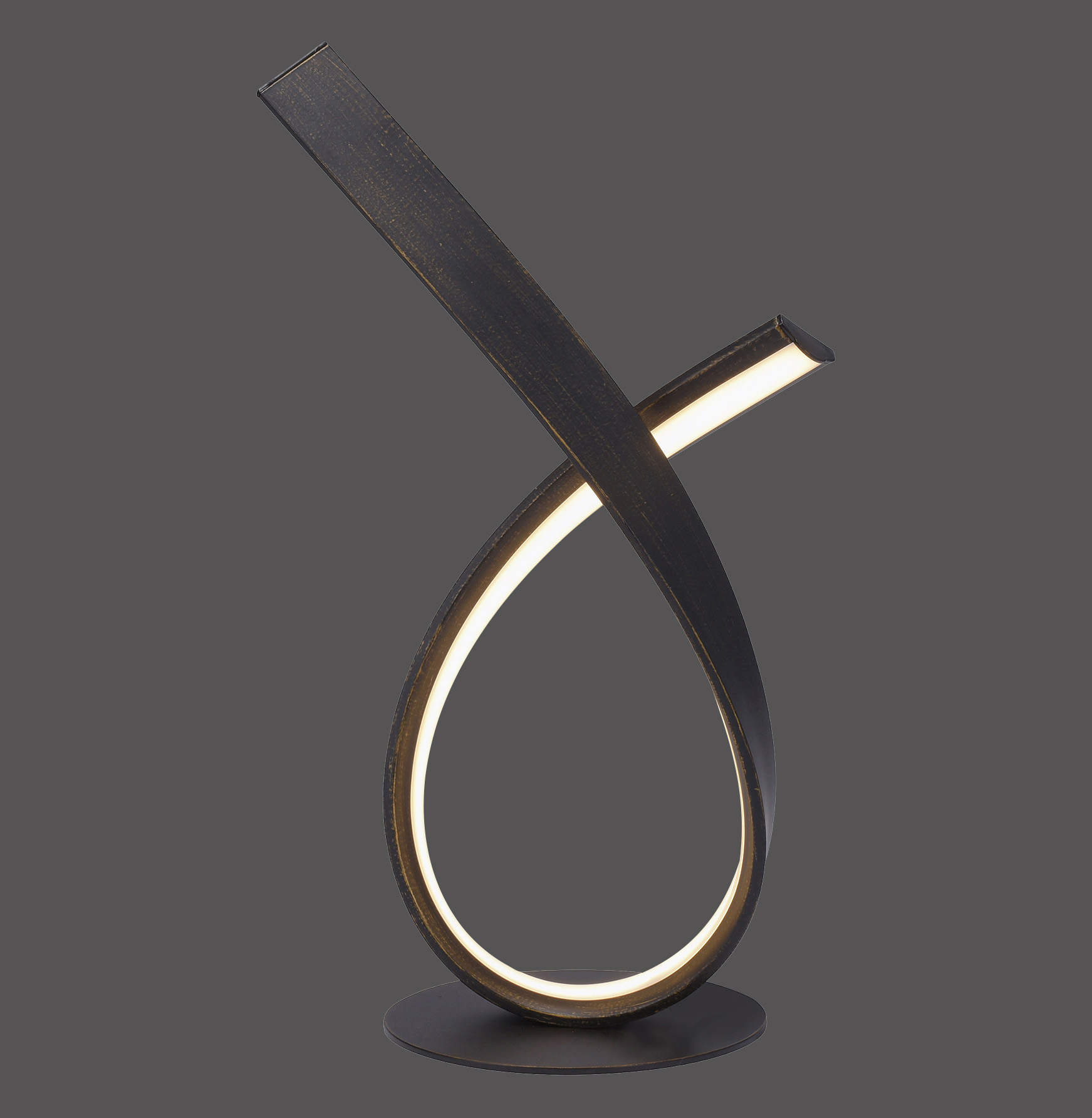 4720-48 LINDA LAMPA STOŁOWA RDZAWY