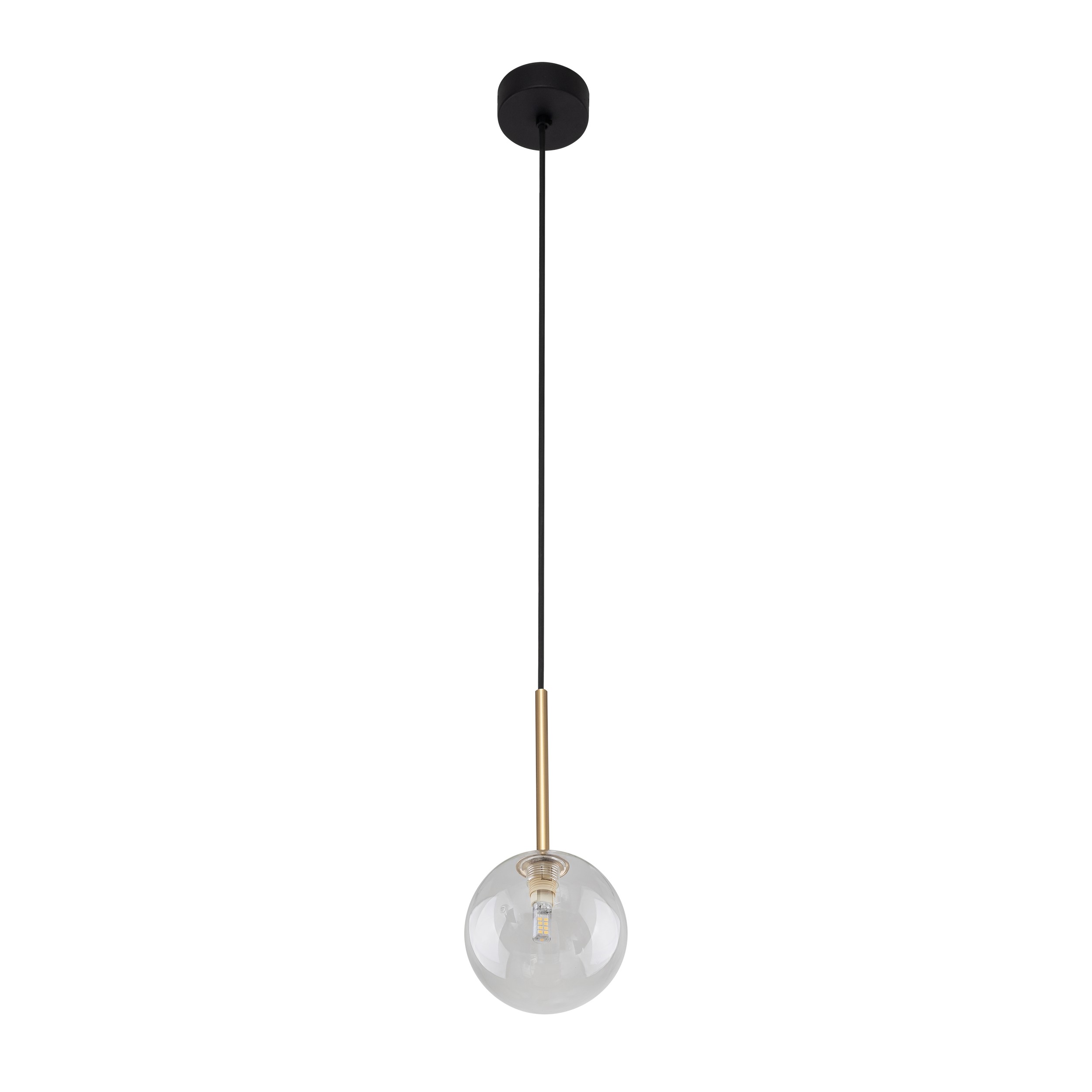 NILOS BLACK / GOLD LAMPA WISZACA 1