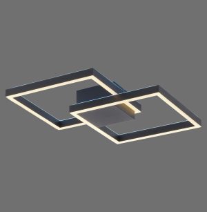 6144-18 Q-MARKO LAMPA SUFITOWA CZARNY