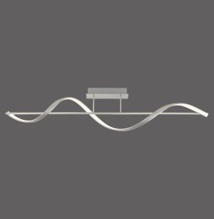 6385-55 Q-SWING LAMPA SUFITOWA SREBRNY