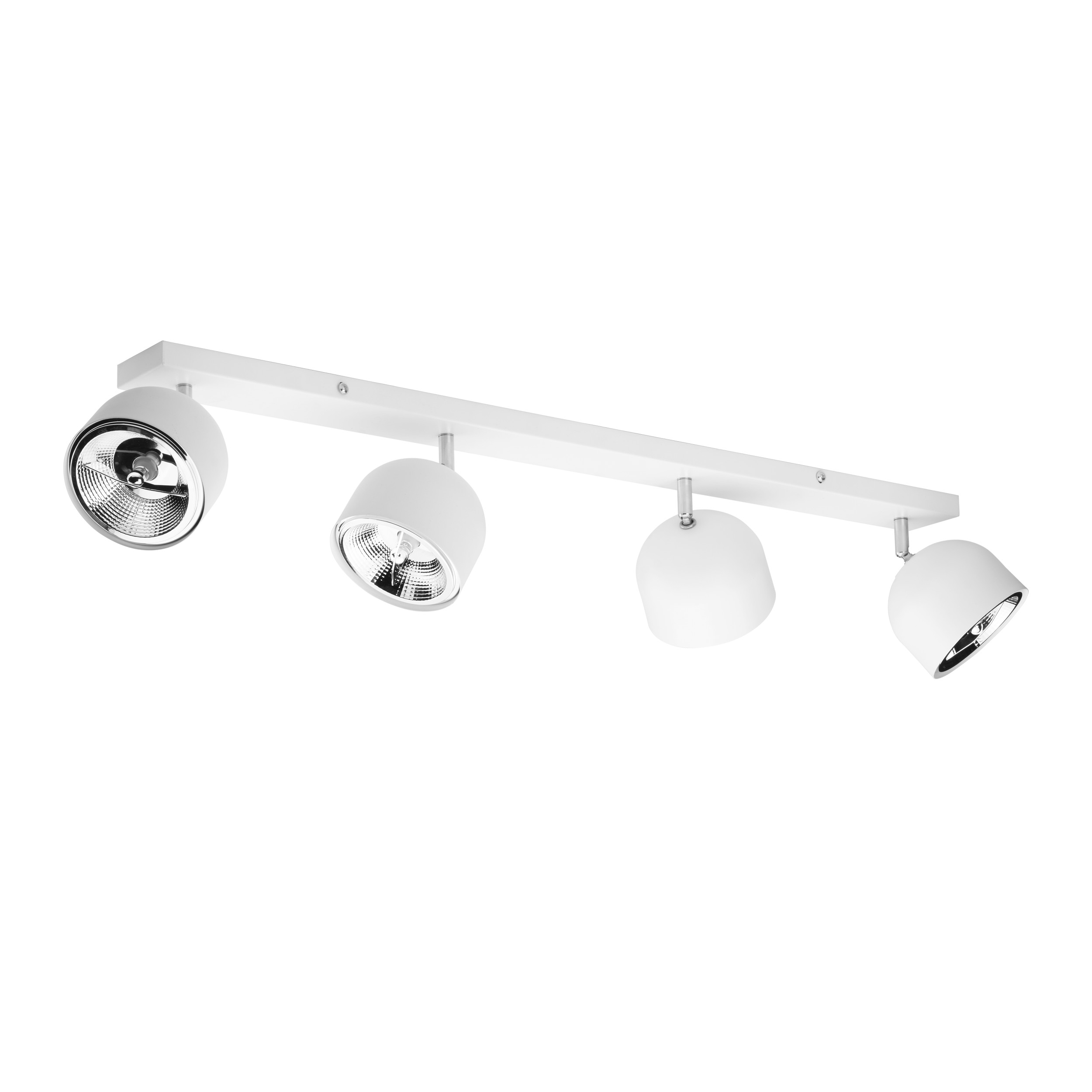 ALTEA WHITE LAMPA SUFITOWA 4 + ŻARÓWKI