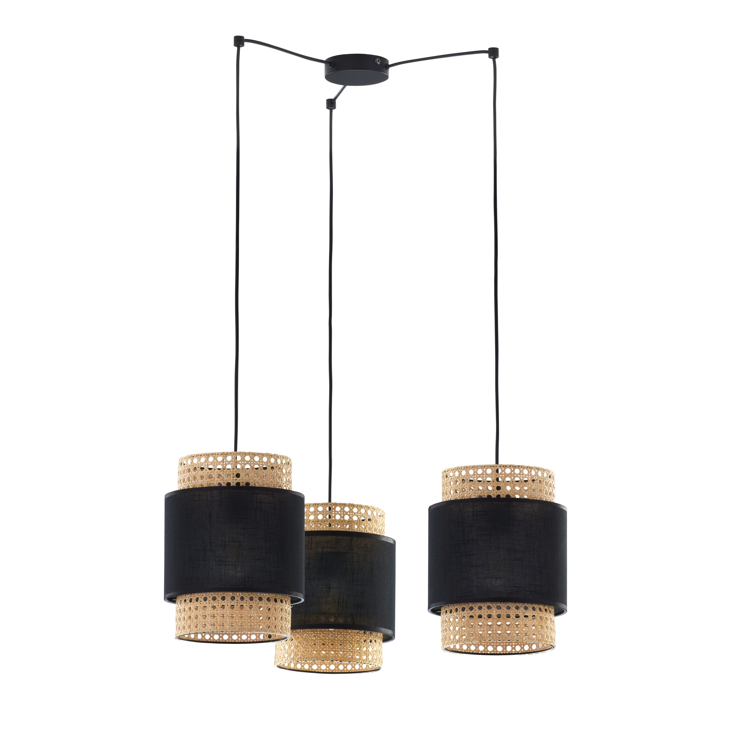 BOHO BLACK LAMPA WISZĄCA 3