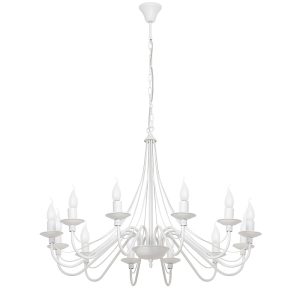 ŻYRANDOL RÓŻA 12 WHITE