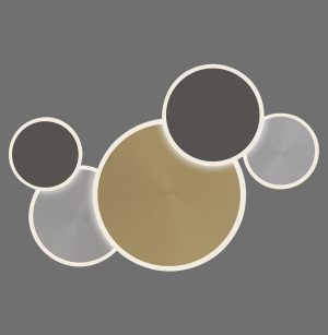 8008-70 Q-PIATO LAMPA SUFITOWA/KINKIET MULTIKOLOR