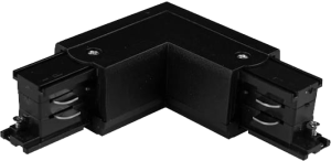 8010 ŁĄCZNIK KĄTOWY TRÓJOBWODOWY CZARNY