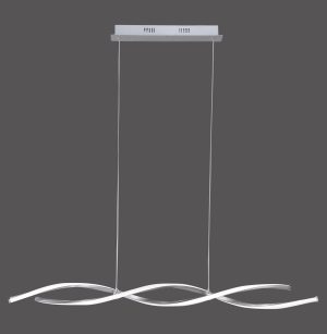 9142-55 POLINA LAMPA WISZĄCA STALOWY