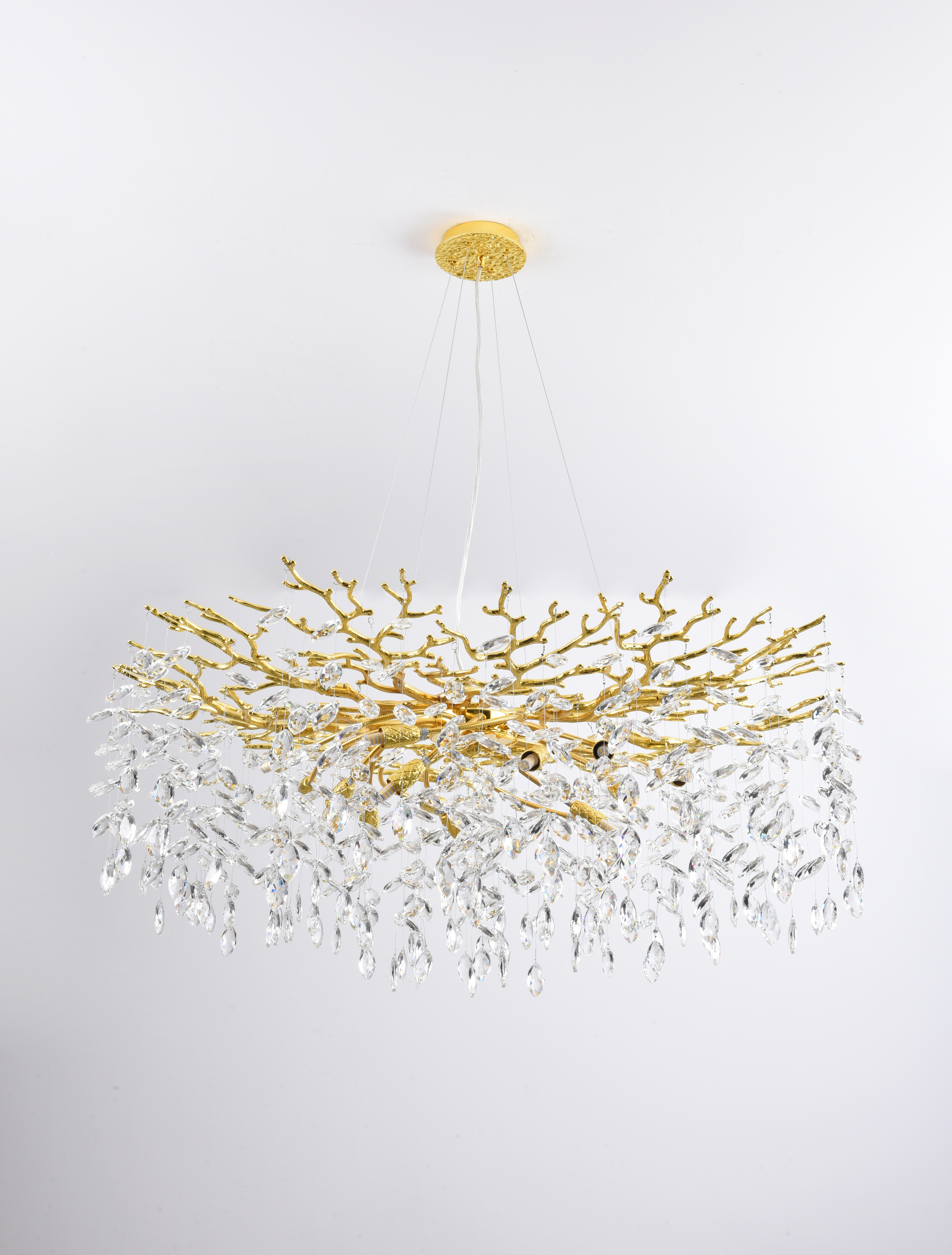 MD4115-13IGN-II CINDY LAMPA WISZĄCA ZŁOTA/GOLD