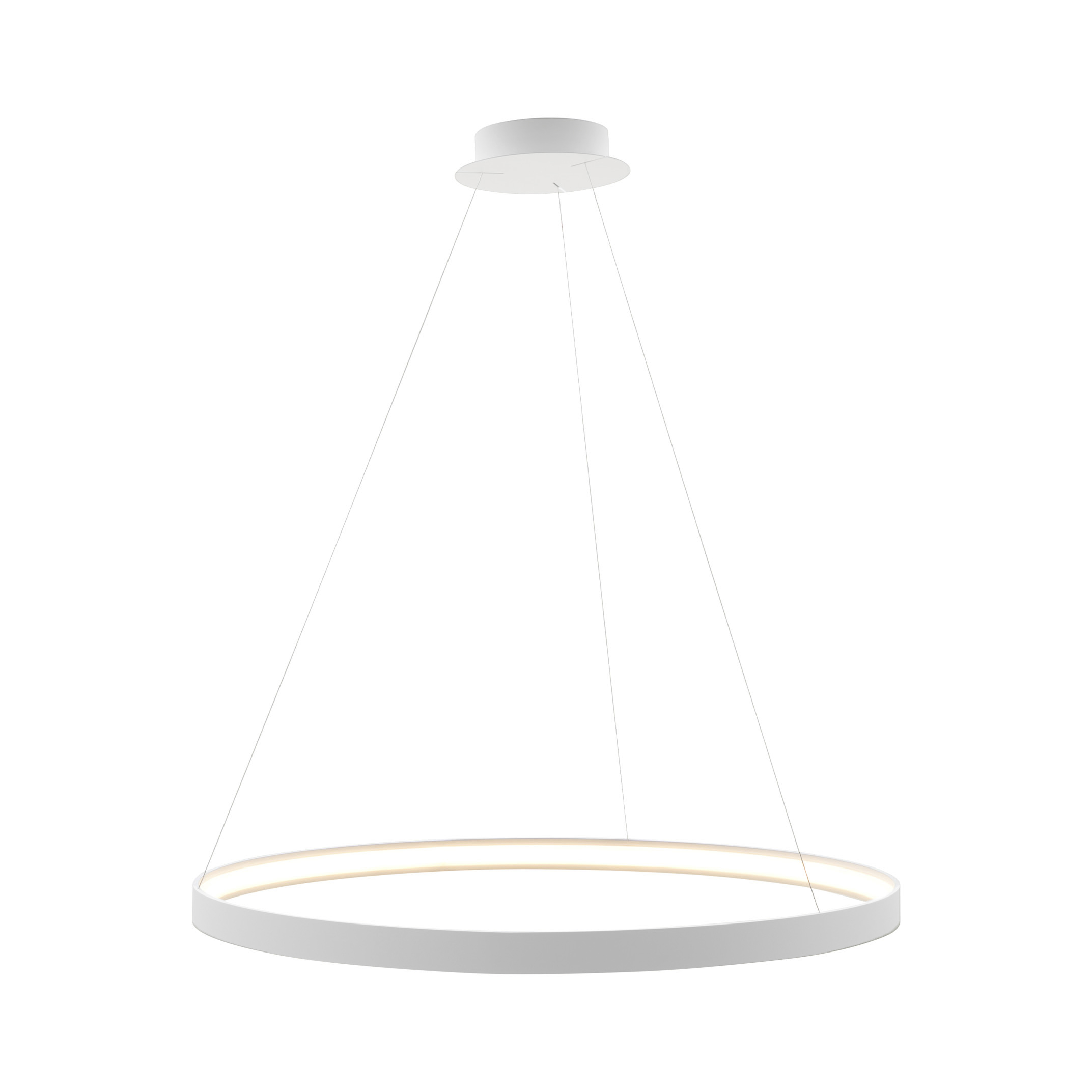 LA0716/1-WH CIRCLE LAMPA WISZĄCA FI 780MM DŁ. LINEK H2,5M
