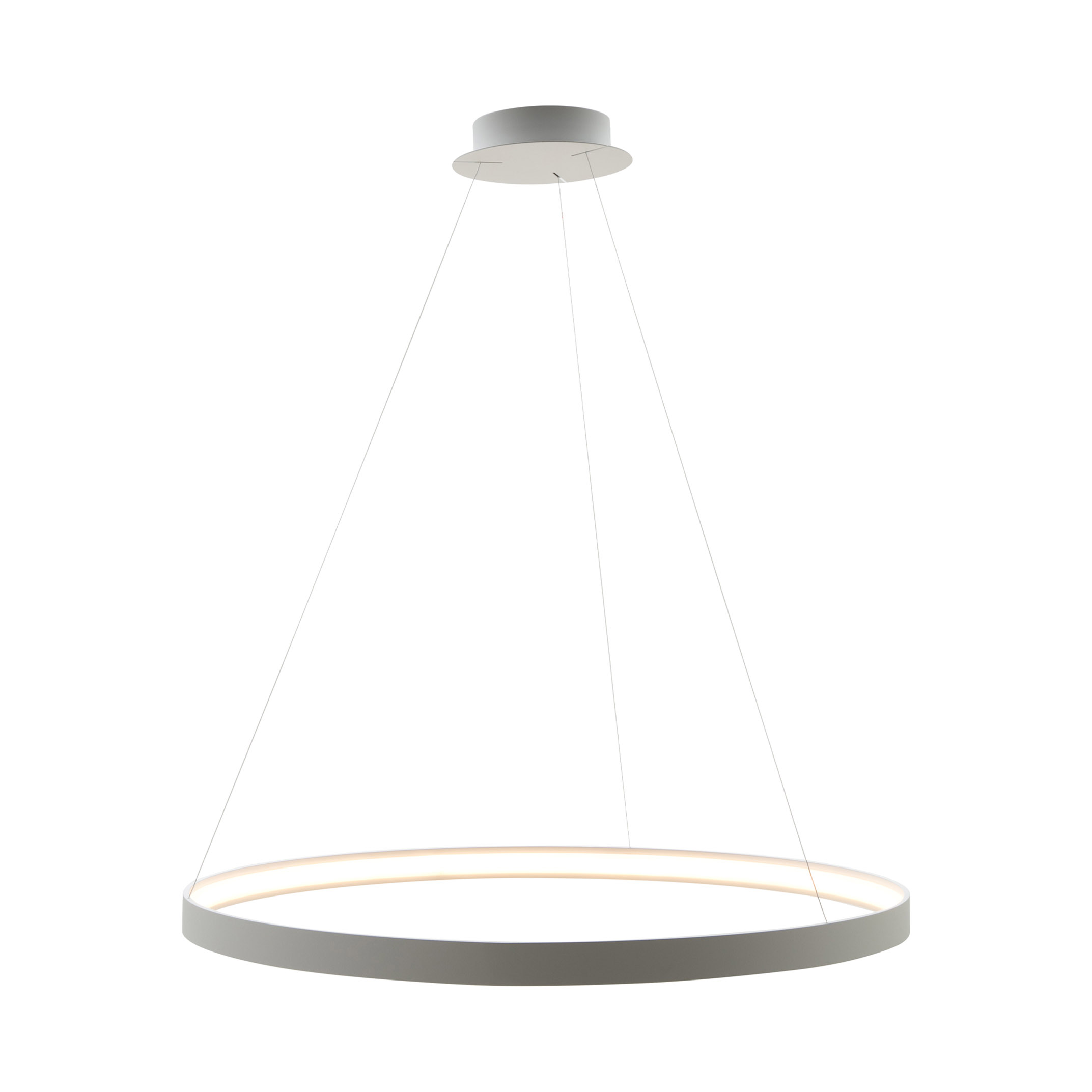 LA0717/1-WH CIRCLE LAMPA WISZĄCA FI 1100MM DŁ. LINEK H2,5M