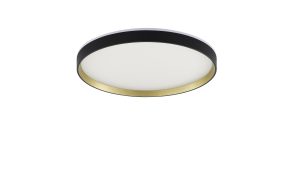 MS750400R-BK&GD ORBITRAL LAMPA SUFITOWA CZARNA-ZŁOTA/BLACK-GOLD