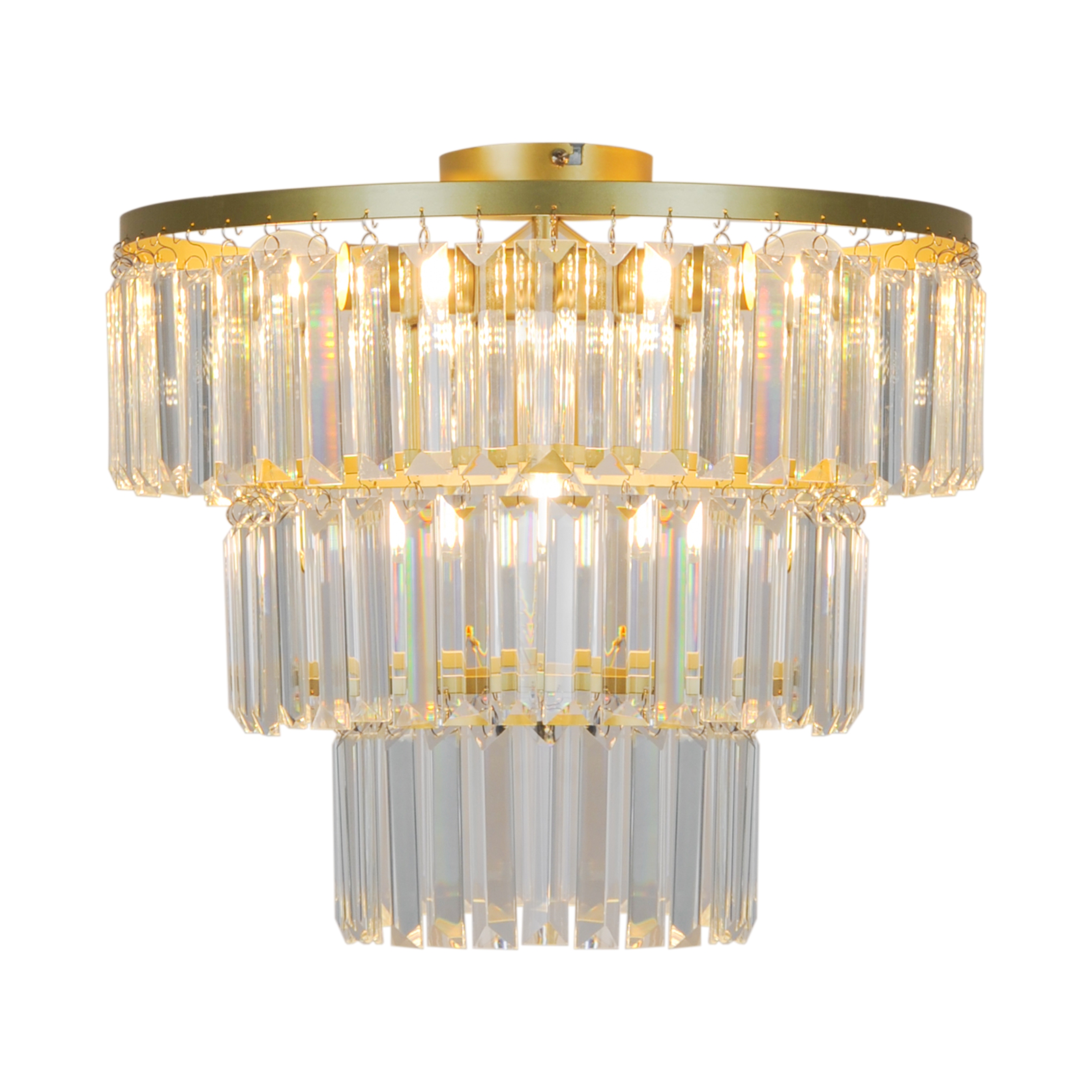 P17127-4-GD TIFANNY LAMPA SUFITOWA ZŁOTA/GOLD