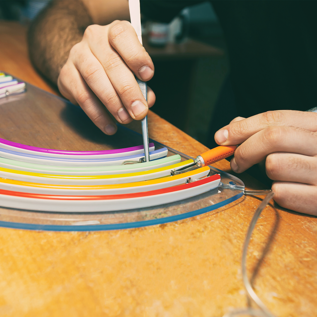 NEON EKO-FLEX Fioletowy 6/12 5m - obrazek 4