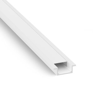 Profil LED wpuszczany MB zestaw z kloszem mlecznym Biały 2m