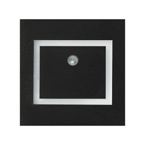 Oprawa schodowa EVRA BLACK Barwa Neutralna 4000K 12V z czujnikiem ruchu