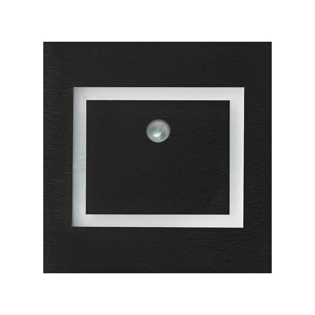 Oprawa schodowa EVRA BLACK Barwa Neutralna 4000K 12V z czujnikiem ruchu