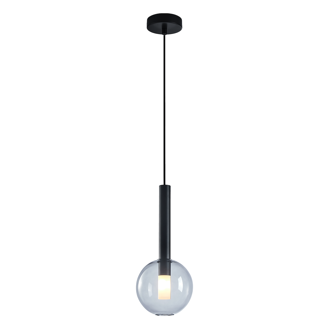 Lampa wisząca Niko Czarny 1xG9 fi 150