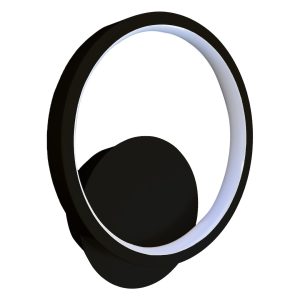 Kinkiet Hoop Czarny 7W LED