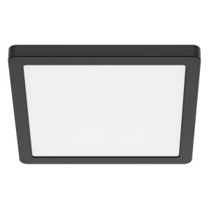 Plafon Evora Czarny Square 12W 3CCT