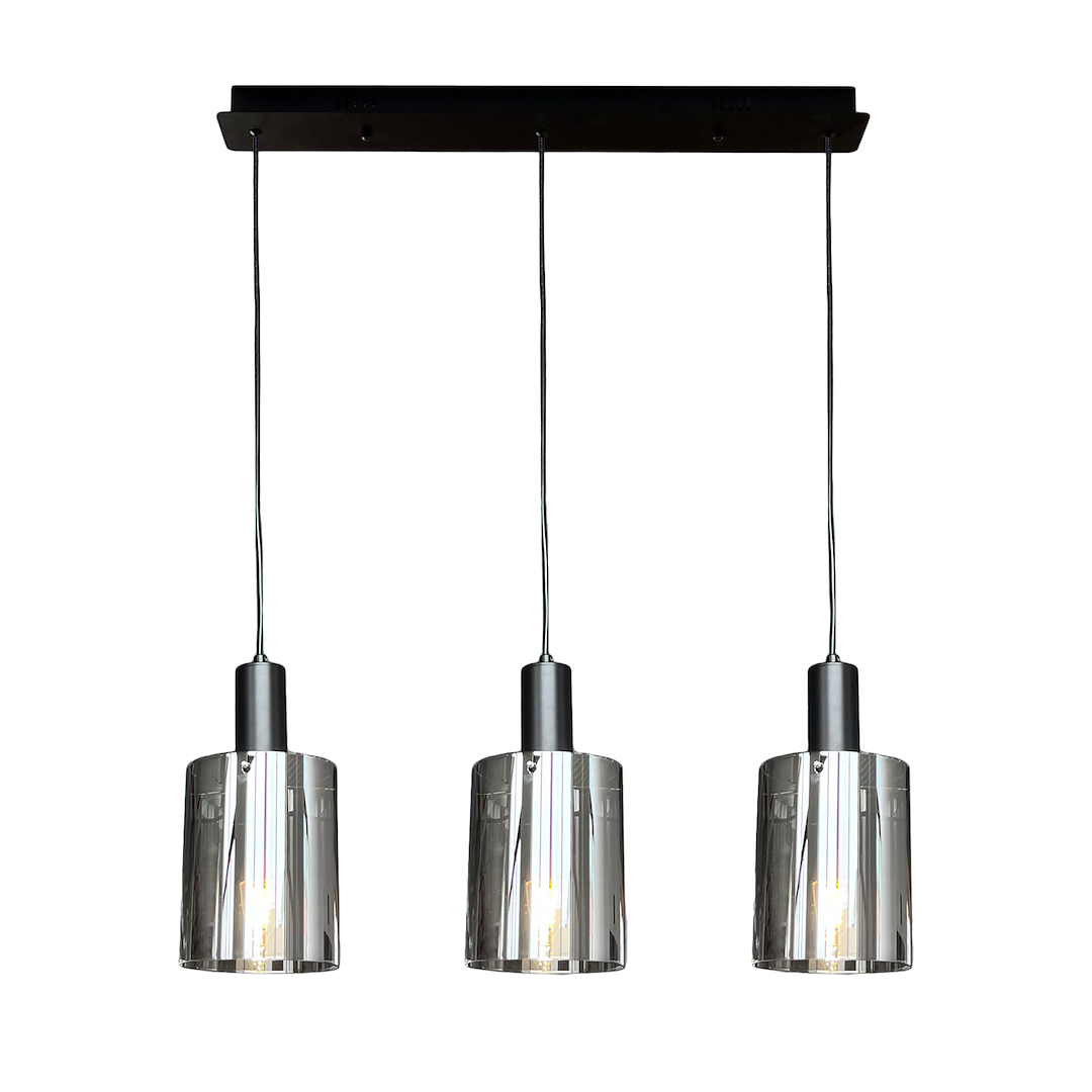 Lampa wisząca Arcadia Czarny 3xE27