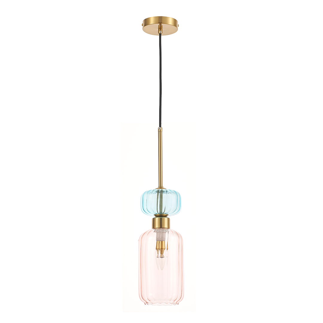 Lampa wisząca MOLLY PINK 1xE14