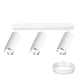 Oprawa Mica Spot Biały + Chrom 3xGU10