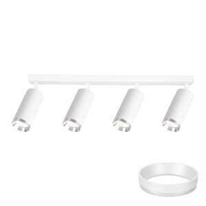 Oprawa Mica Spot Biały + Chrom 4xGU10