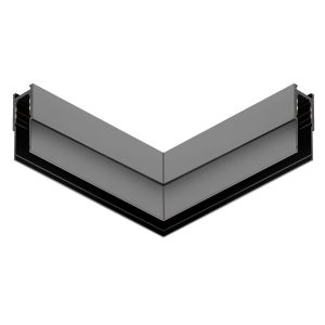 Narożnik natynk L bok magnetic track 10mm