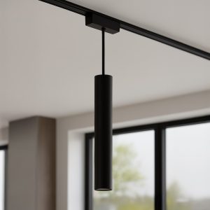 Slim Magnetic Track Czarny Pendant 6W LED Tuya CCT