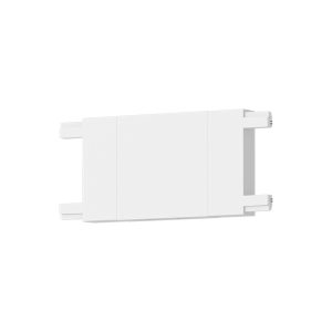 Slim Magnetic Track Biały Łącznik Szyn Prosty