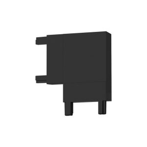 Slim Magnetic Track Czarny Łącznik Szyn L