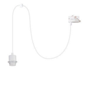 Zawiesie Hang Track Biały 1xE27 3-obwodowy