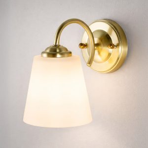 Kinkiet PAFOS GOLD 1xE27