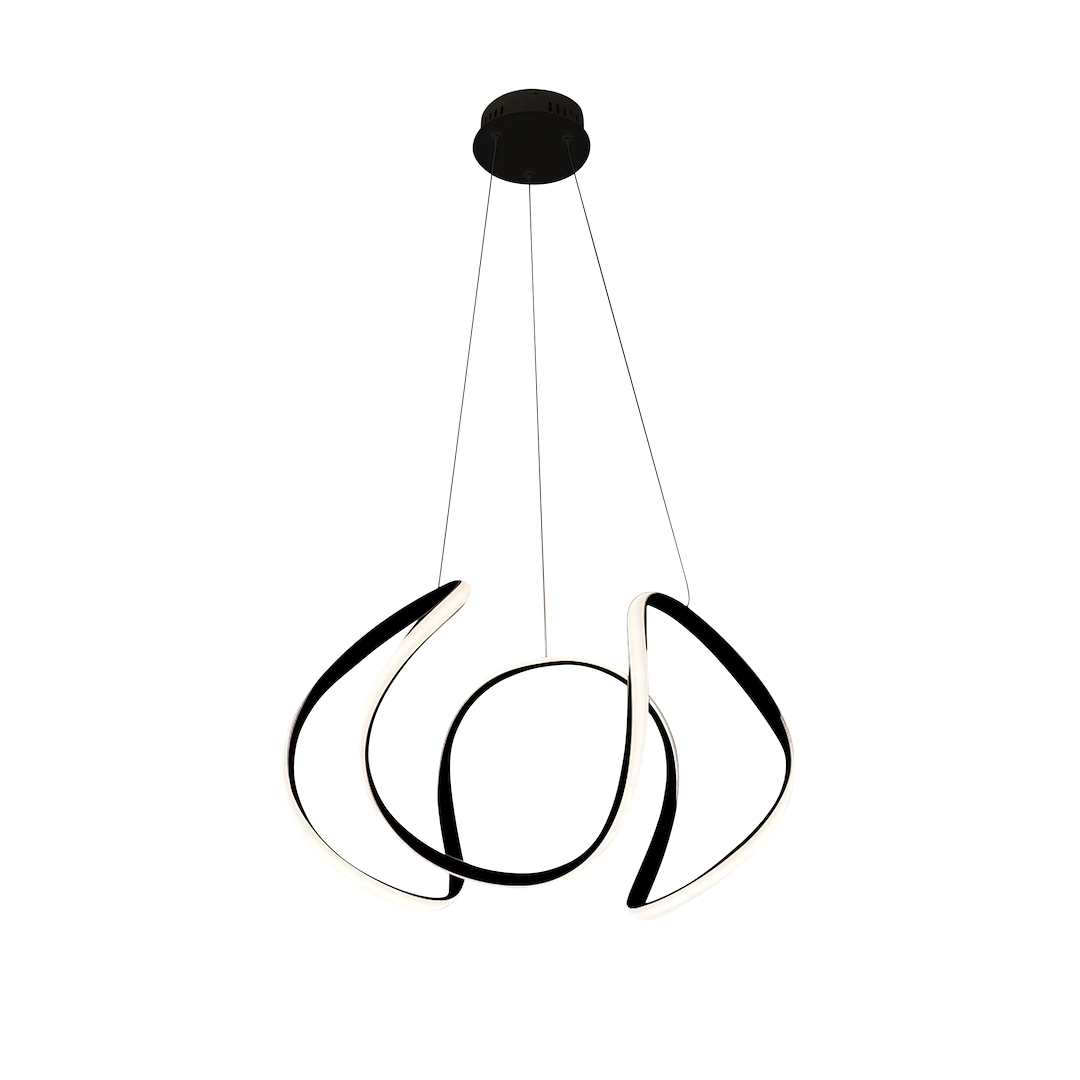 LAMPA WISZĄCA GLOBE BLACK 50W LED