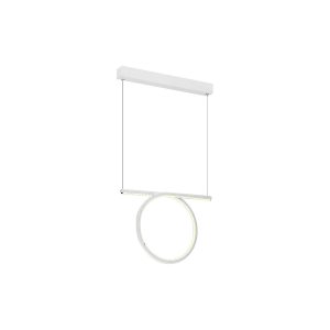 Lampa Wisząca Loop Biały 20W LED