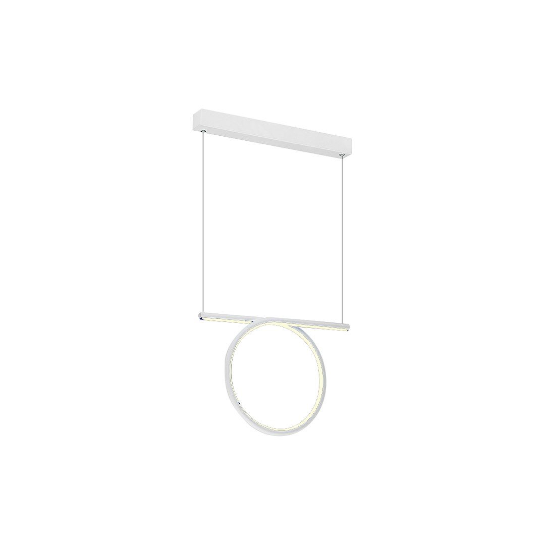 Lampa Wisząca Loop Biały 20W LED