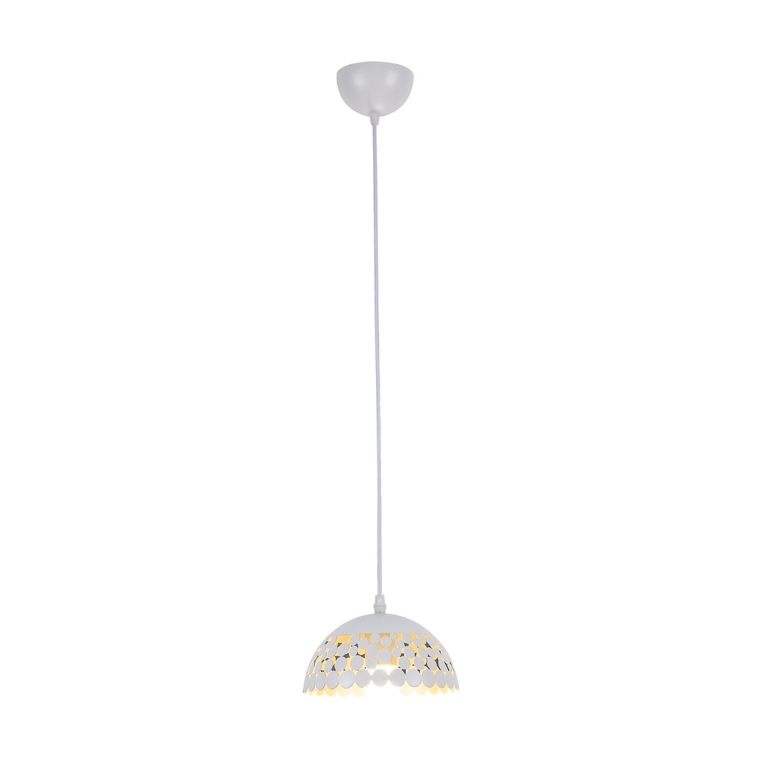 Lampa wisząca Lisa Biały 1xE27 18cm