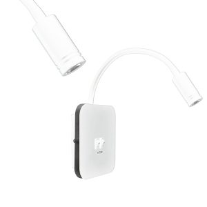 Lampka nocna Base 8W+2W Biały